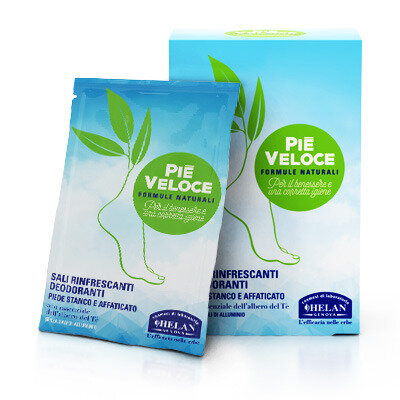 Helan Piè Veloce Sali Rinfrescanti Deodoranti Piedi 300ml-2