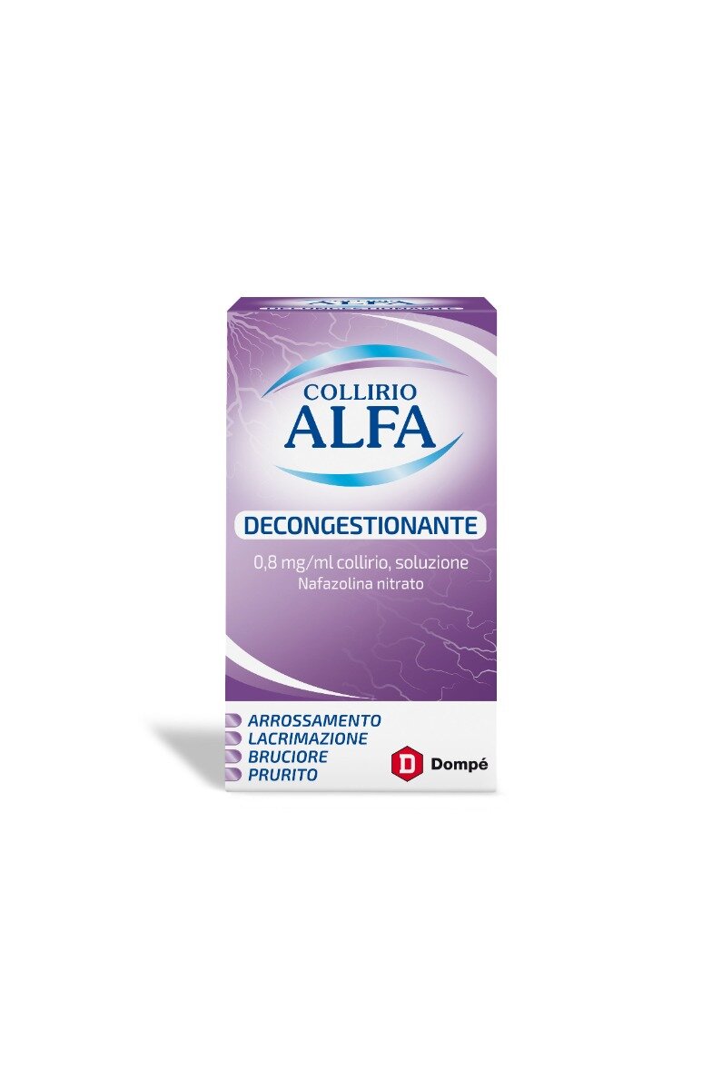 Collirio Alfa Decongestionante 0.8mg/ml collirio 10ml-3
