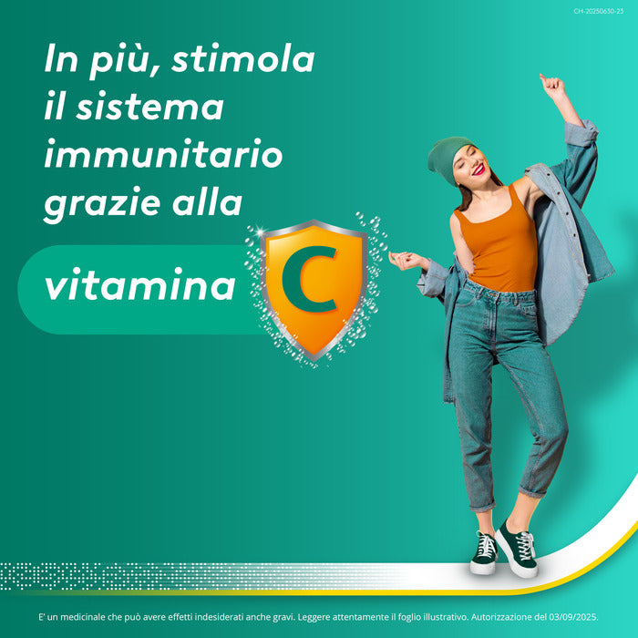 Aspirina C Antinfiammatorio e Antidolorifico per Influenza e Febbre con Vitamina C 10 Buste Arancia-2