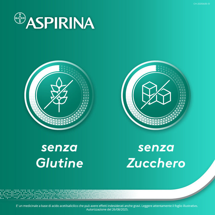 Aspirina in Granuli Senz'Acqua Antidolorifico e Antinfiammatorio contro Mal di Testa e Dolore 20 Bst-15