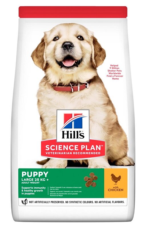 Hill's Science Plan Perfect Digestion Large Breed Puppy Cibo Secco Con Pollo E Riso Integrale Per Cu-3