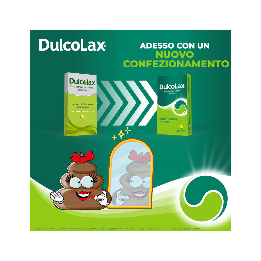 Dulcolax 20 Compresse Rivestite Contro La Stitichezza Occasionale-2