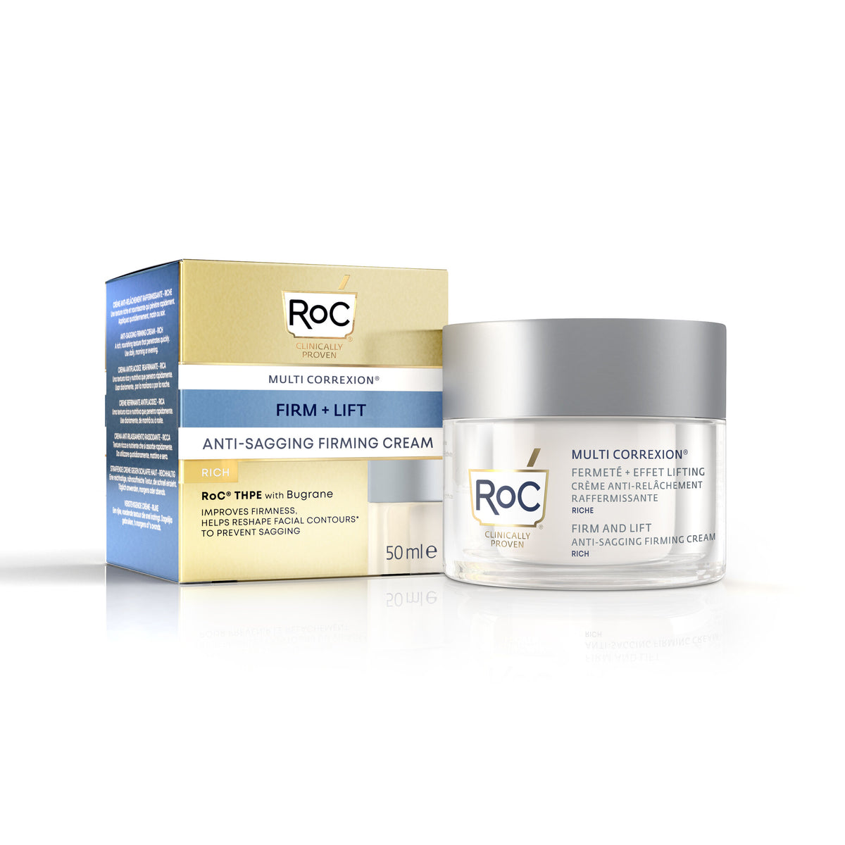 Roc Multi Correxion Firm+ Lift Crema Viso Anti rilassamento rassodante ricca 50ml-2