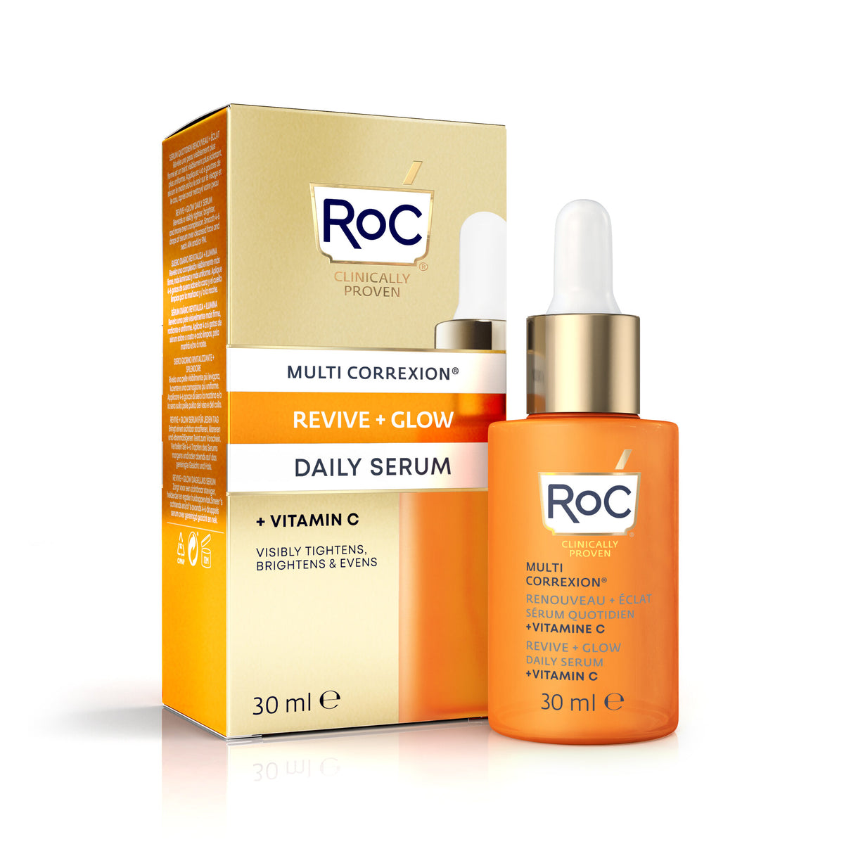Roc Multi Correxion Revive+ Glow Siero viso giorno Illuminante 30ml-2