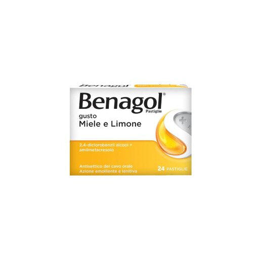 Benagol Miele E Limone 24 Pastiglie Mal Di Gola-1