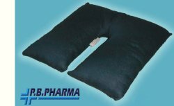 PB Pharma Cuscino Fibra Silicone con Foro 40x40xh10cm-1