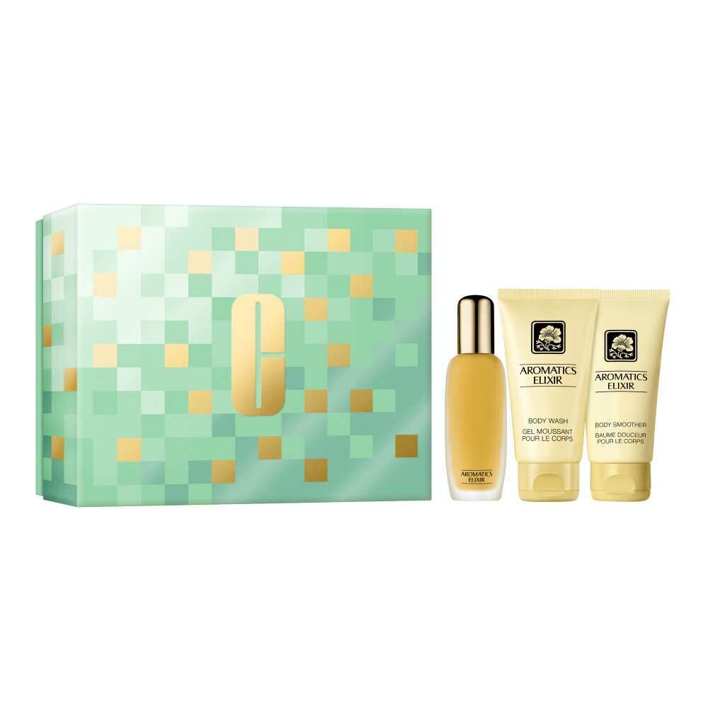 Clinique Aromatics Elixir Set Fragranze Balsamo Corpo 75ml + Gel Corpo 75ml + Edp 45ml-1