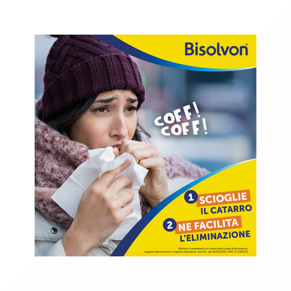 Bisolvon Mucolitico 20 compresse 8mg-10