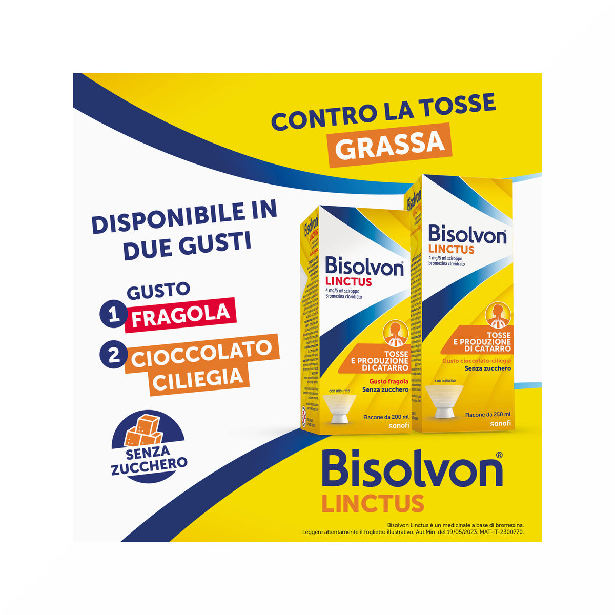 Bisolvon Linctus Sciroppo Mucolitico Per Tosse Grassa 2anni+ Fragola 200ml-16