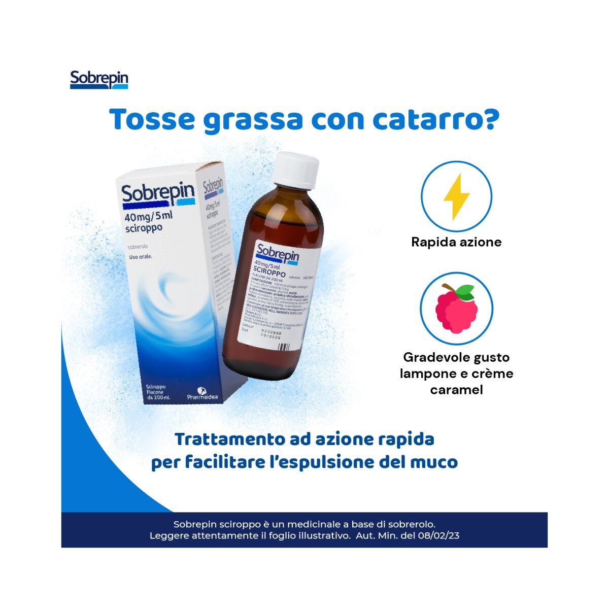 Sobrepin Mucolitico Sciroppo 200ml 40mg/5ml-4