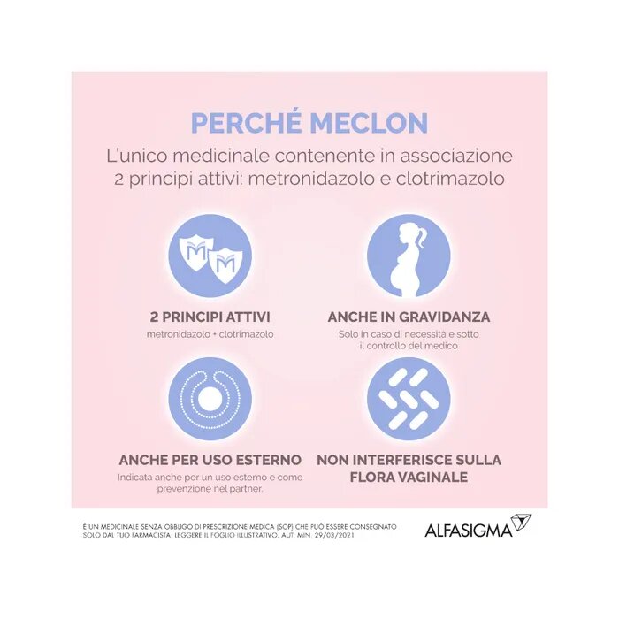 Meclon Crema Vaginale 30g 20 %+ 4 % + 6 Applicatori-8