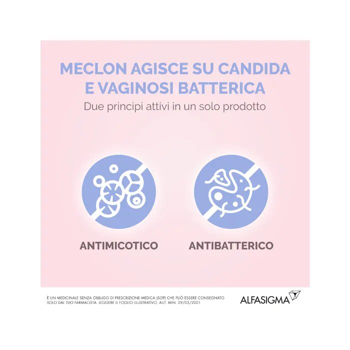 Meclon Crema Vaginale 30g 20 %+ 4 % + 6 Applicatori-9