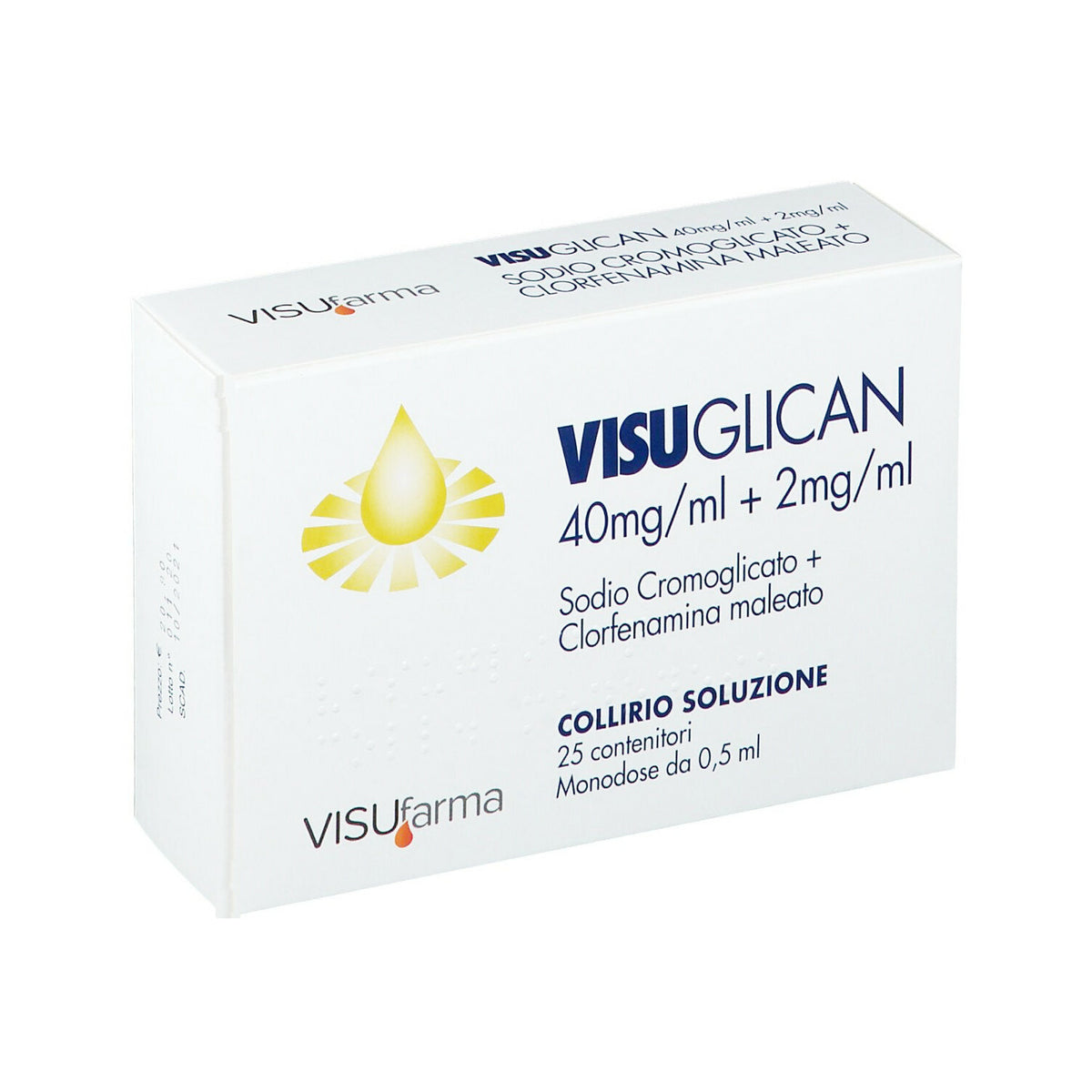Visuglican Collirio monodose 4%+0,2% 25 dosi-2