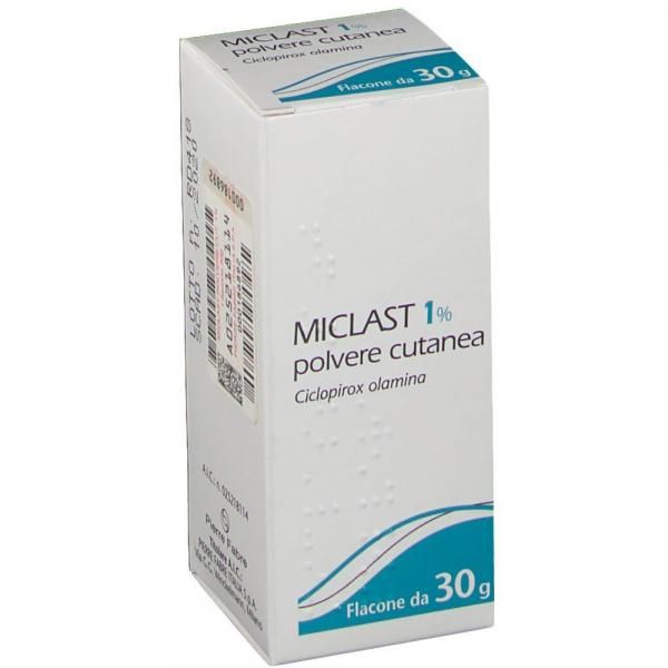 Miclast Polvere Cutanea 1% flacone 30g