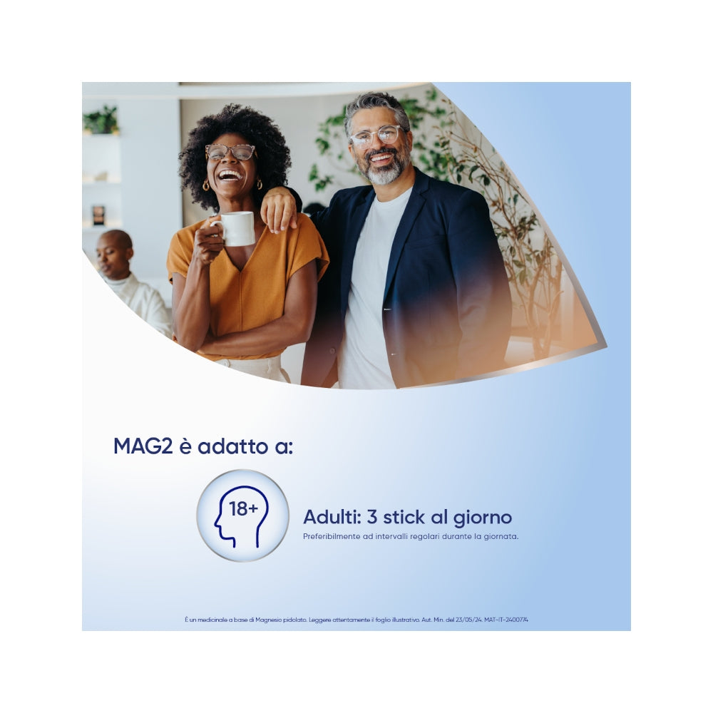 Mag2 Magnesio per soluzione orale 20 bustine monodose-11