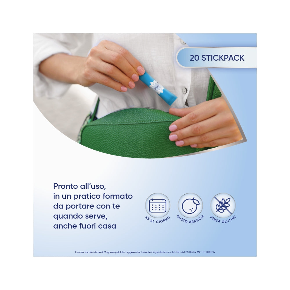 Mag2 Magnesio per soluzione orale 20 bustine monodose-12