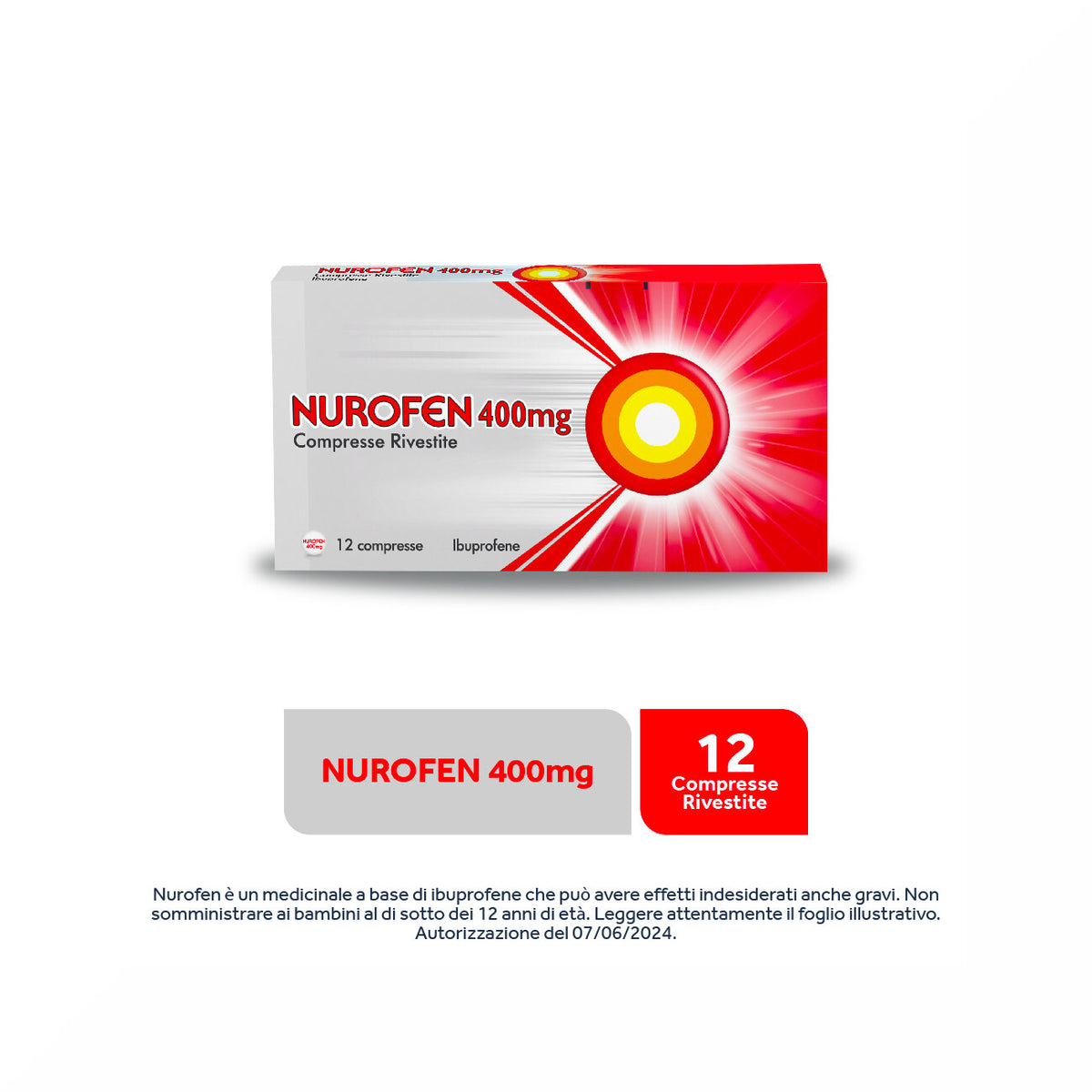 Nurofen 400mg antinfiammatorio 12 compresse rivestite-16