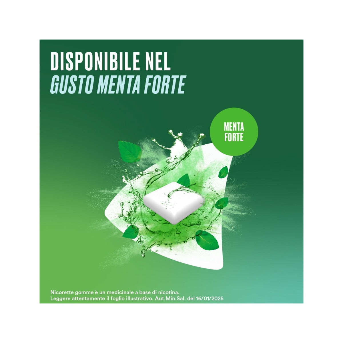 Nicorette 4mg Gomme 105 gomme da masticare medicate gusto menta-6