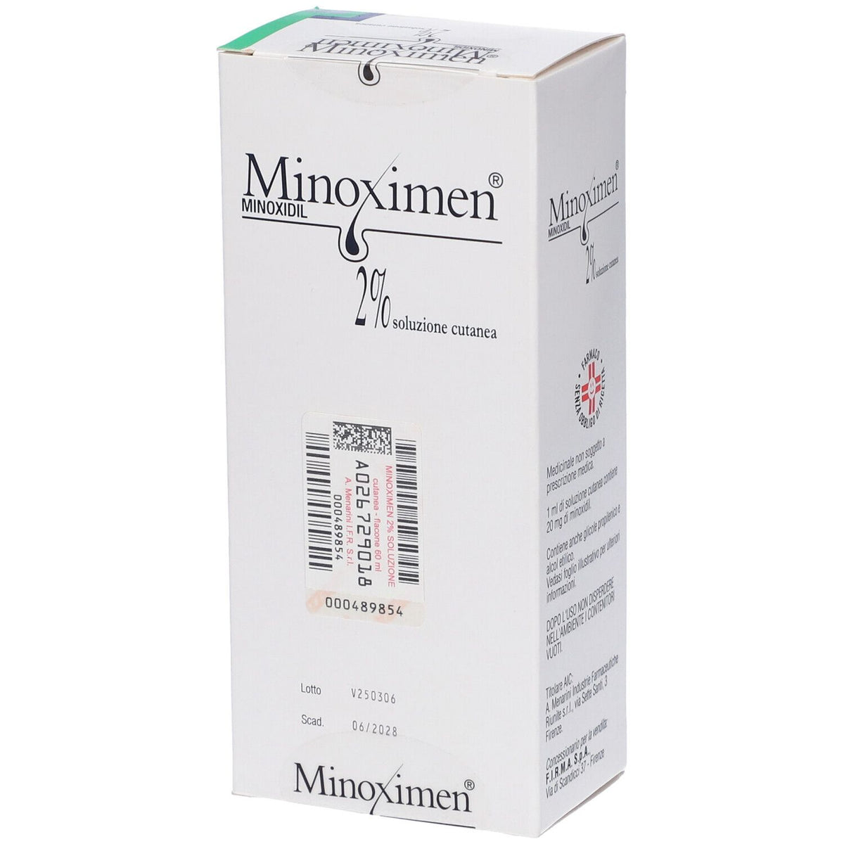 Minoximen Soluzione 2% trattamento sintomatico dell'alopecia 60ml