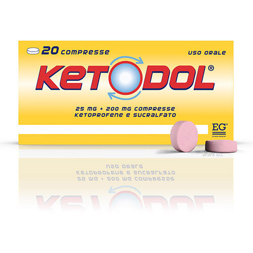 Ketodol 20 compresse 25mg + 200mg rilascio modificato-2
