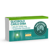 Glicerolo Carlo Erba 18 Supposte Adulti 2250mg-3