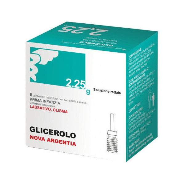 Glicerolo 2.25g 6 contenitori monodose con camomilla e malva Nova Argentia-3