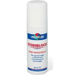 Master-aid Steriblock spray emostatico per piccoli tagli e abrasioni 50ml-2