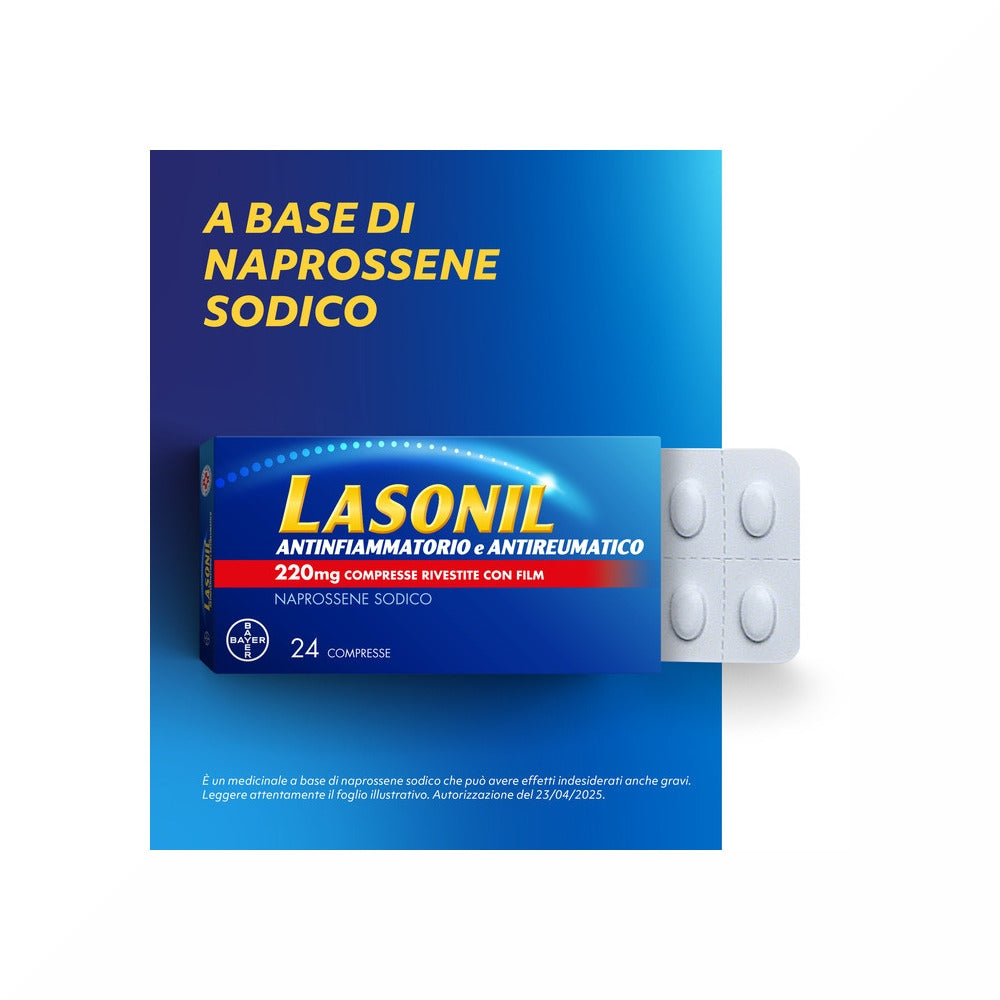 Lasonil Antinfiammatorio e Antireumatico 2250mg 24 compresse rivestite-11