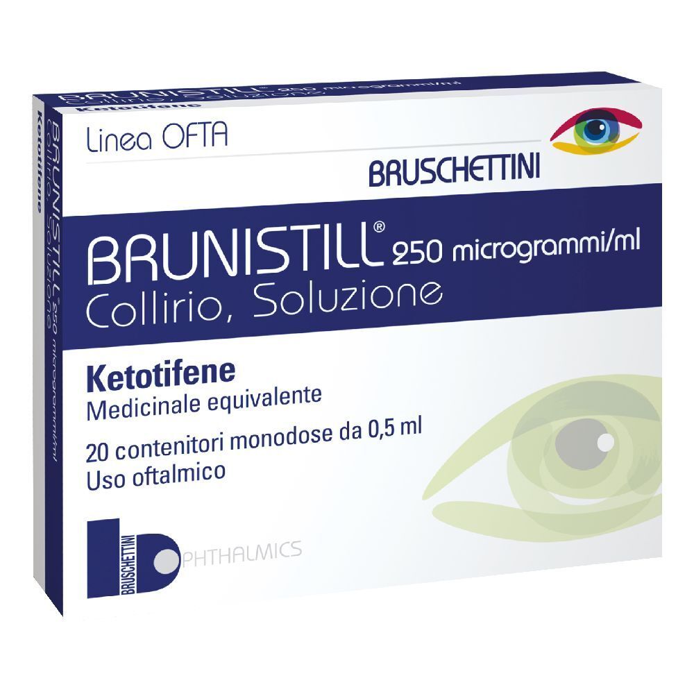 Brunistill congiuntivite collirio 20 flaconcini-3