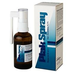 Plak Spray per il cavo orale con clorexidina 0.1% 50ml-2