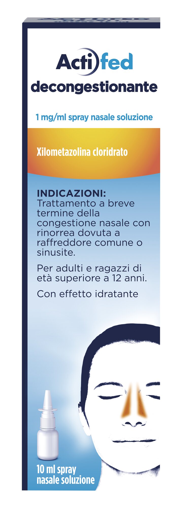 Actifed Decongestionante Spray Nasale Rinite e Sinusite-1