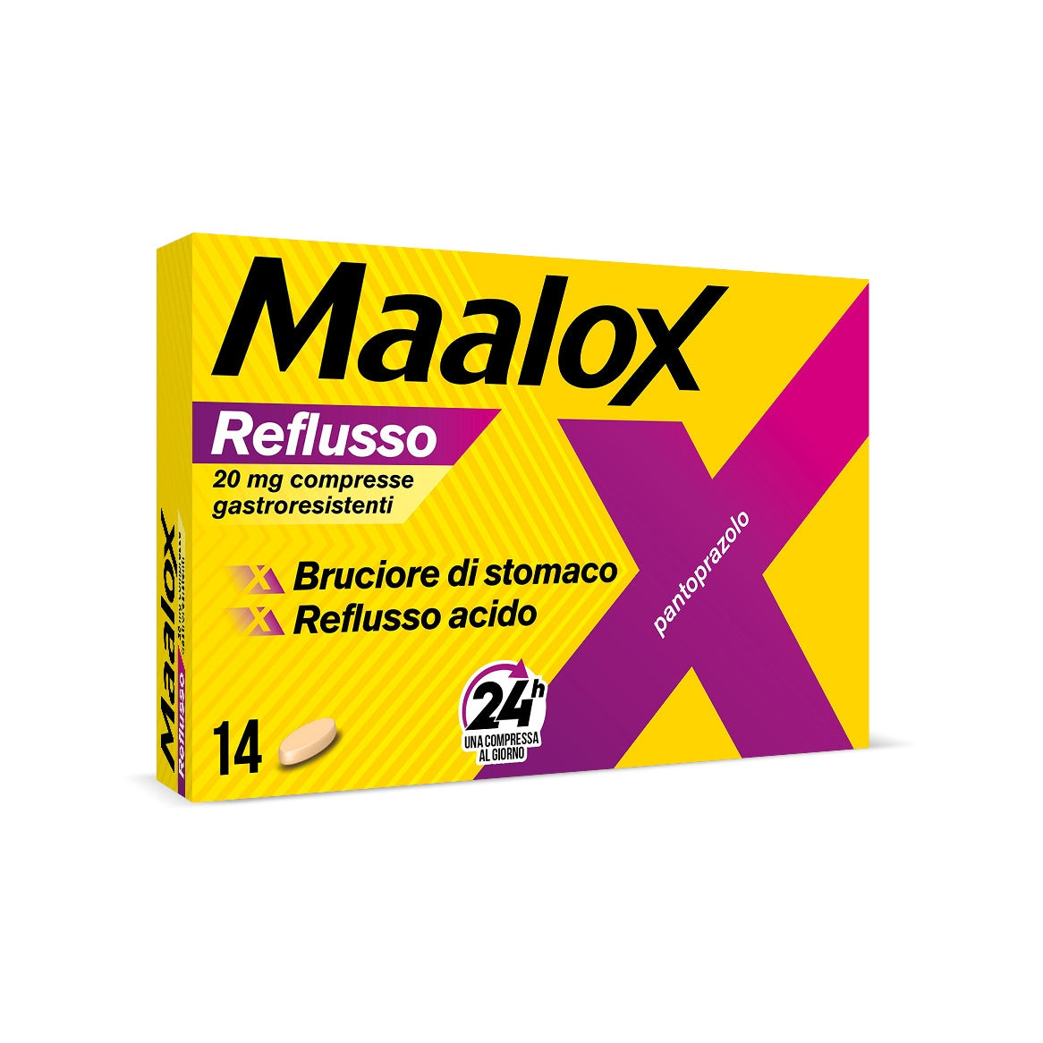 Maalox Reflusso Contro Reflusso Acido 14 Compresse-7