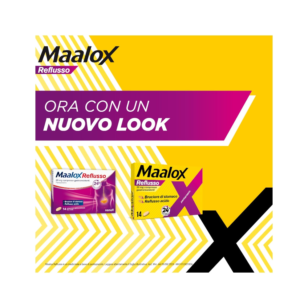 Maalox Reflusso Contro Reflusso Acido 14 Compresse-8