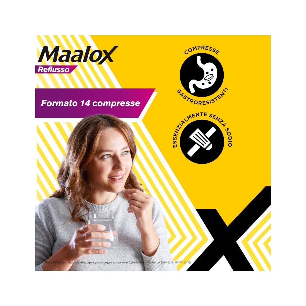 Maalox Reflusso Contro Reflusso Acido 14 Compresse-11