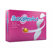 BuscofenAct 400 mg Con Ibuprofene Analgesico Contro Dolori Forti Da Ciclo 12 Capsule Molli-14