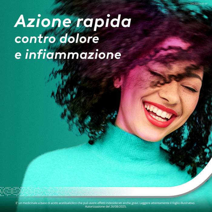 Aspirina Dolore e Infiammazione Antidolorifico Antinfiammatorio per Mal di Testa e Dolori 8 Cpr-12