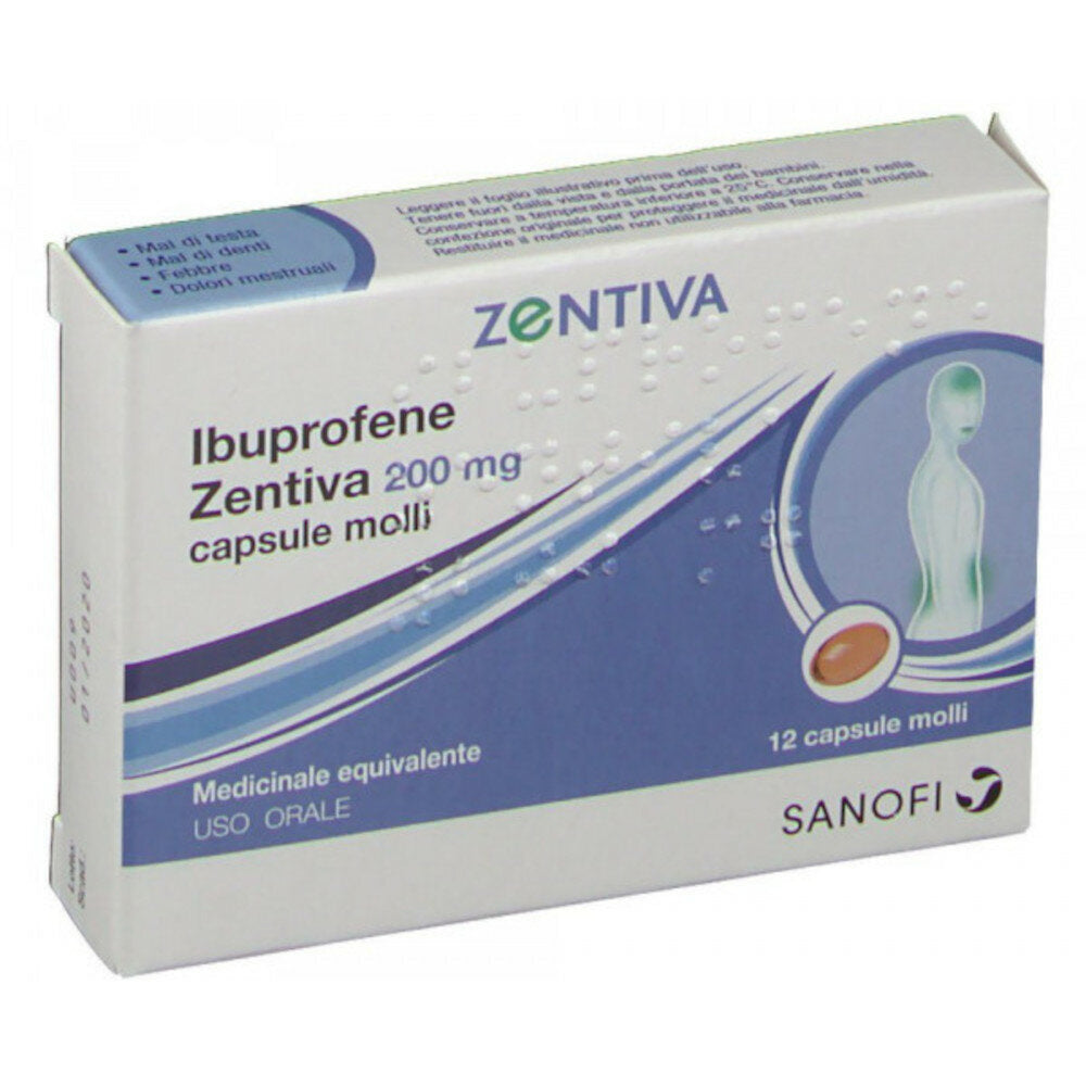 Zentiva Ibuprofene 200mg 12 capsule molli-2
