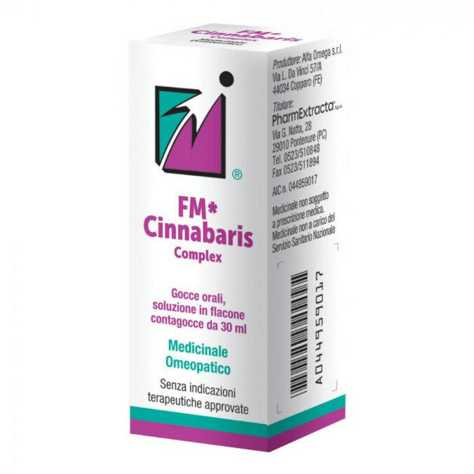 FM Cinnabaris complex medicinale omeopatico 30ml-2