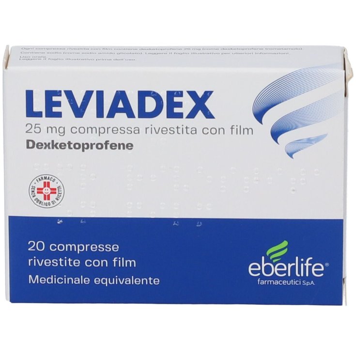 Leviadex 25 mg Compresse Rivestite con Film 20 Compresse in Blister-1