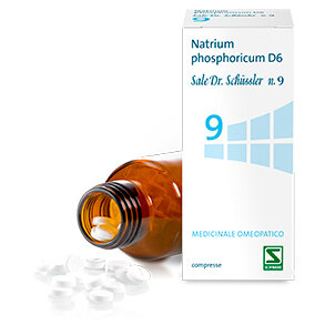 Sale Dr.Schüssler n.9 Natrium Phosphoricum D6 medicinale omeopatico 200 compresse-1