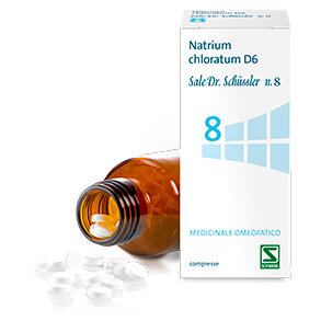 Sale Dr. Schüssler n.8 Natrium chloratum D6 medicinale omeopatico 200 Compresse-1