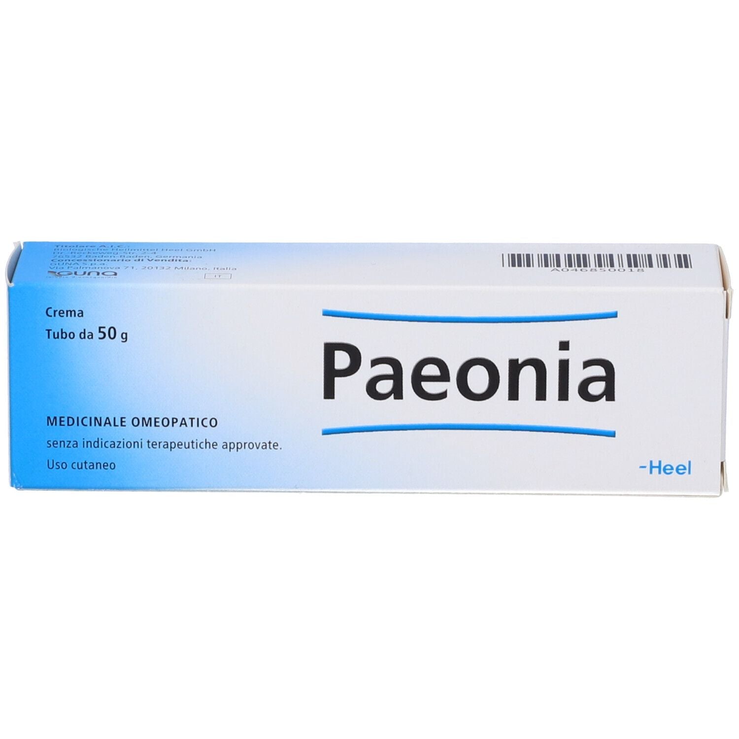 Heel Peonia Officinalis Medicinale Omeopatico crema 50g