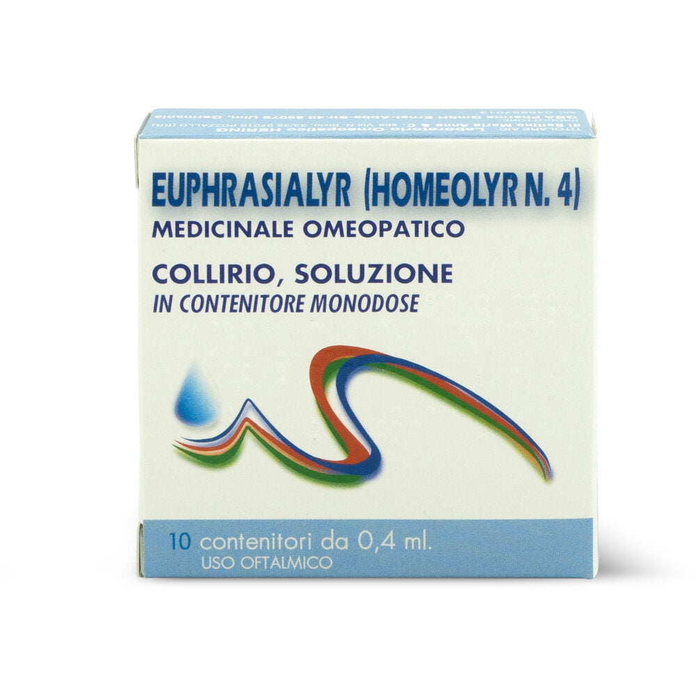 Hering Euphrsialyr Homeolyr N.4 Collirio Soluzione 0,4ml 10 Contenitori Monodose-1