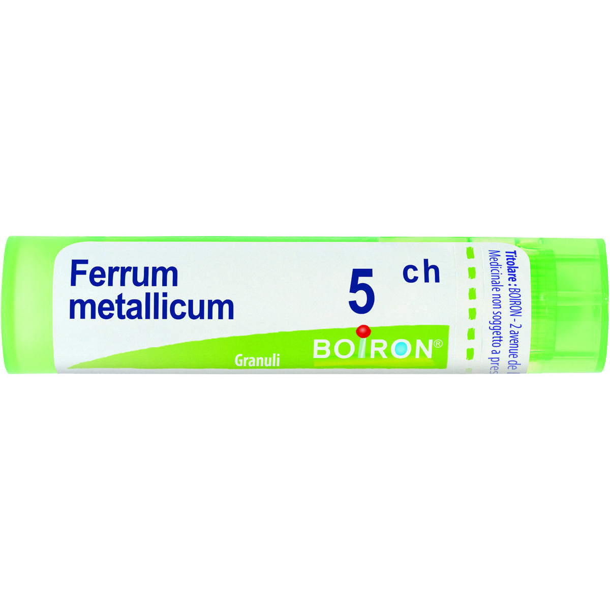 Boiron Ferrum Metallicum 5Ch Tubo 80 Granuli 4g-2