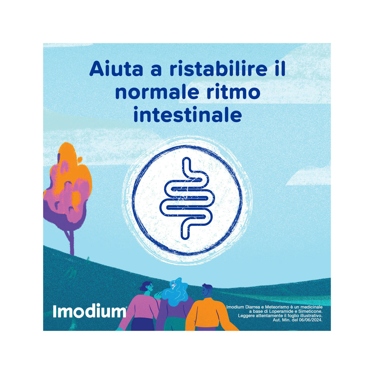 Imodium Diarrea e Meteorismo 12 Compresse-3