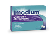 Imodium Diarrea e Meteorismo 12 Compresse-1