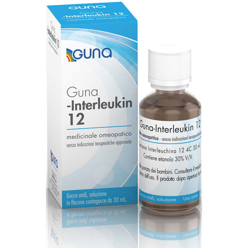 Guna Interleukin 12 medicinale omeopatico gocce 30ml-1