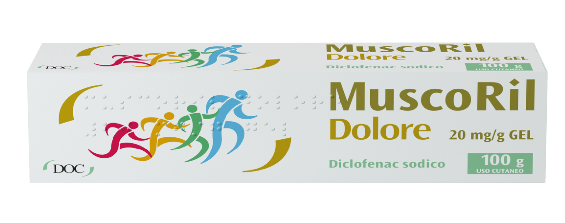 Muscoril Dolore 20 Mg/g Gel 1 Tubo in Pe/al/pe da 100 g-0