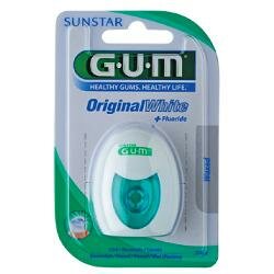 Gum Original White + Fluoride filo interdentale sbiancante 30 mt-2