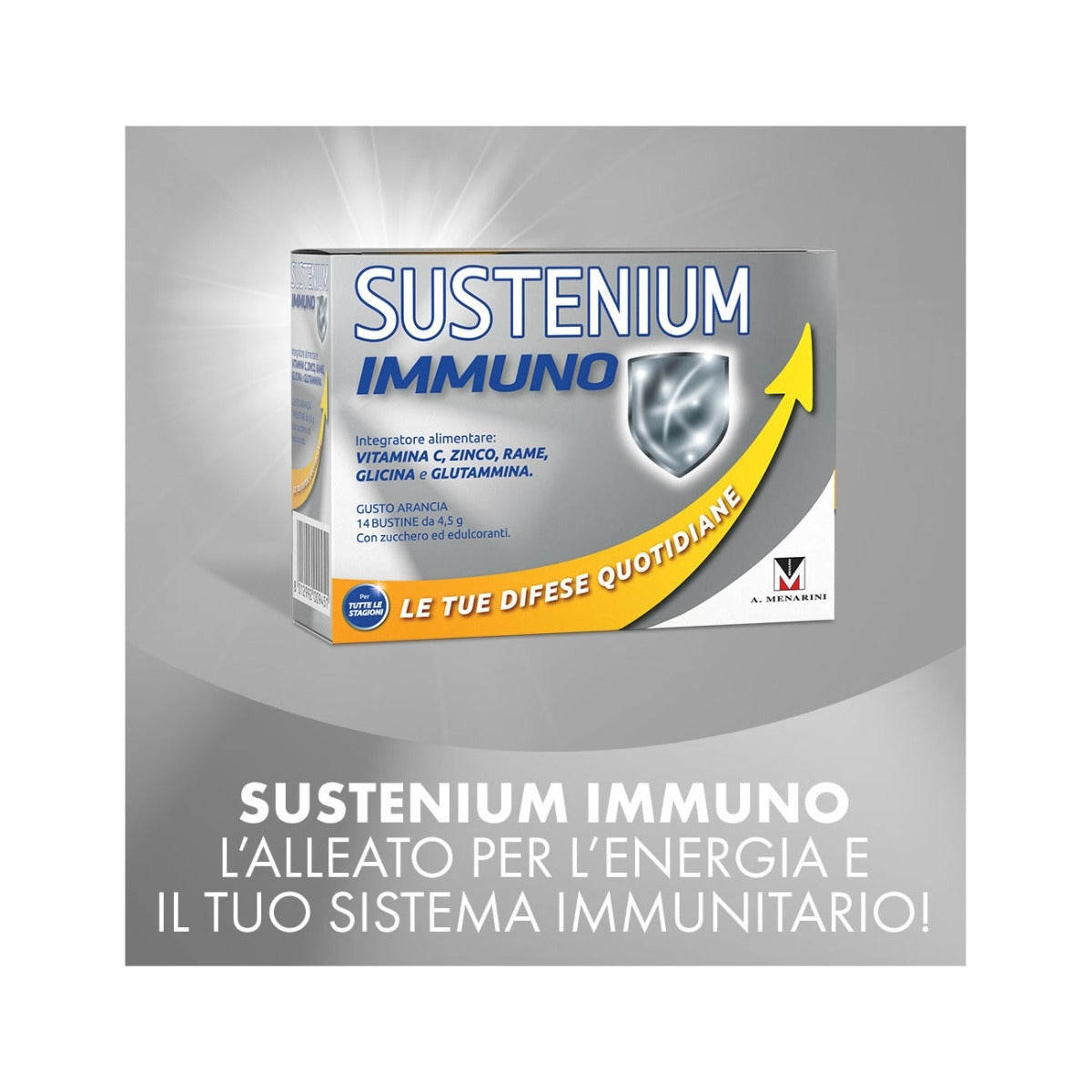 Sustenium immuno 14 bustine gusto Arancia-11